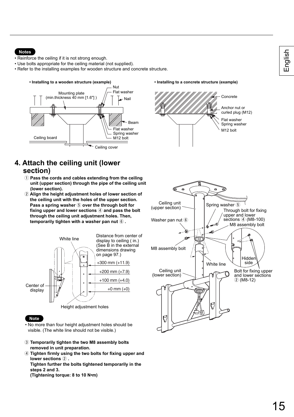 English | Panasonic TYCE42PS20 User Manual | Page 15 / 98