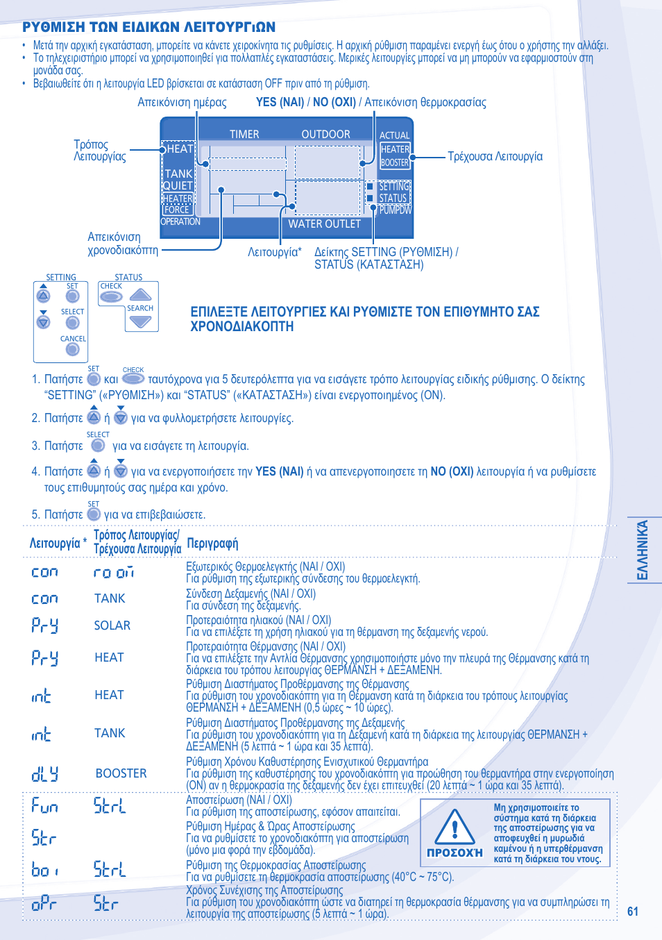 Panasonic WHMXF12D9E8 User Manual | Page 61 / 76