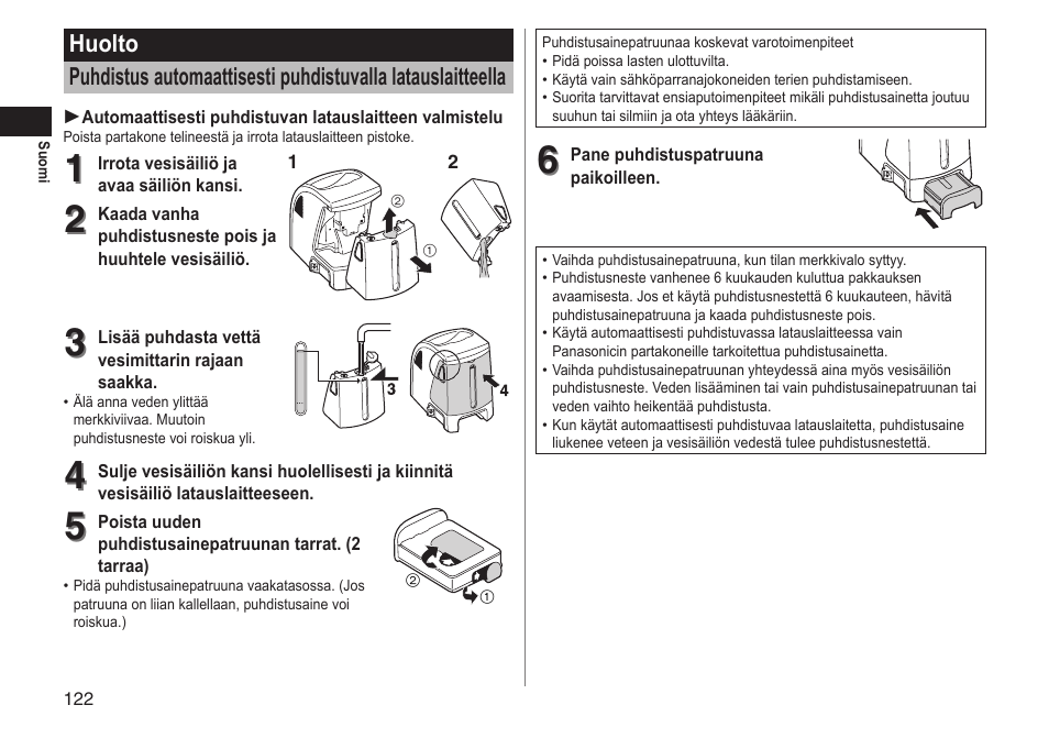 Panasonic ESLT71 User Manual | Page 122 / 196