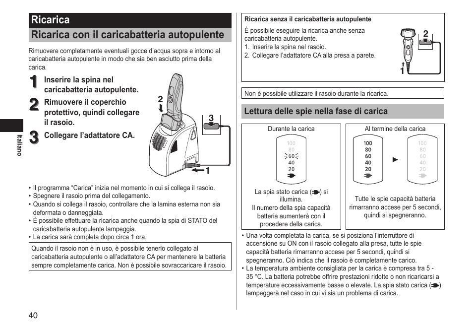 Panasonic ESLT71 User Manual | Page 40 / 196