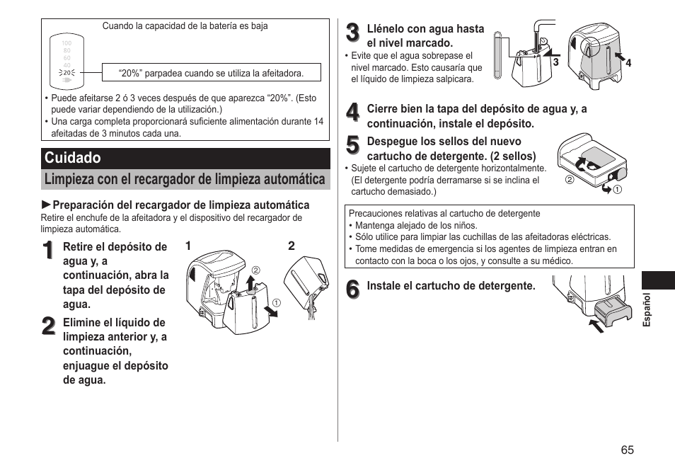 Panasonic ESLT71 User Manual | Page 65 / 196