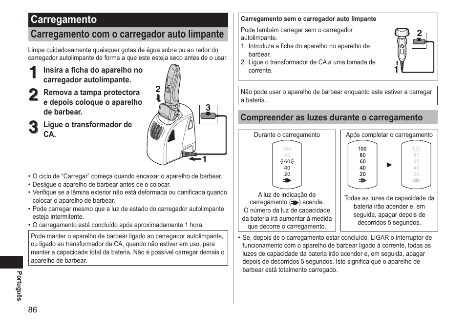 Panasonic ESLT71 User Manual | Page 86 / 196