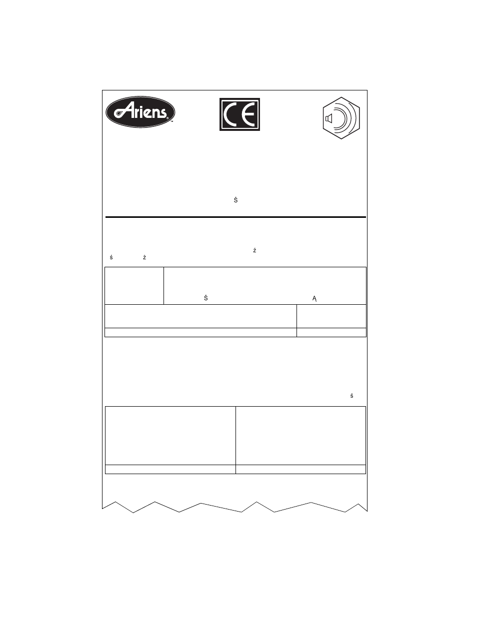 Ariens Sno-Thro 932105 - 8526 User Manual | Page 2 / 30