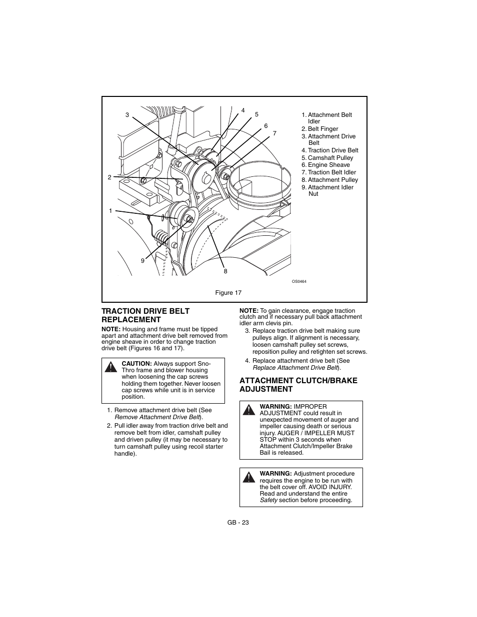 Ariens 932037 - 724 User Manual | Page 23 / 31