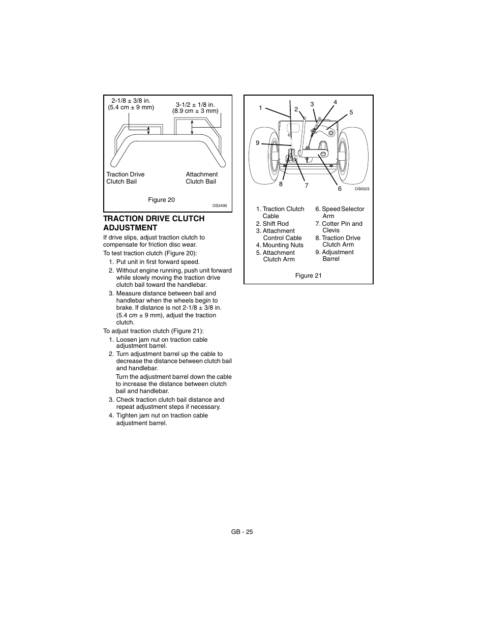 Figure 21), Wn in figure 20 | Ariens 932037 - 724 User Manual | Page 25 / 31