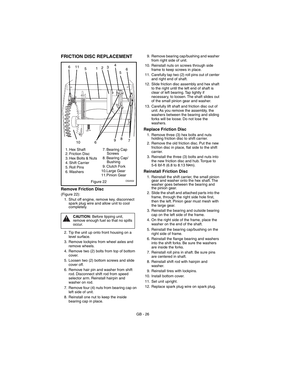 Ariens 932037 - 724 User Manual | Page 26 / 31