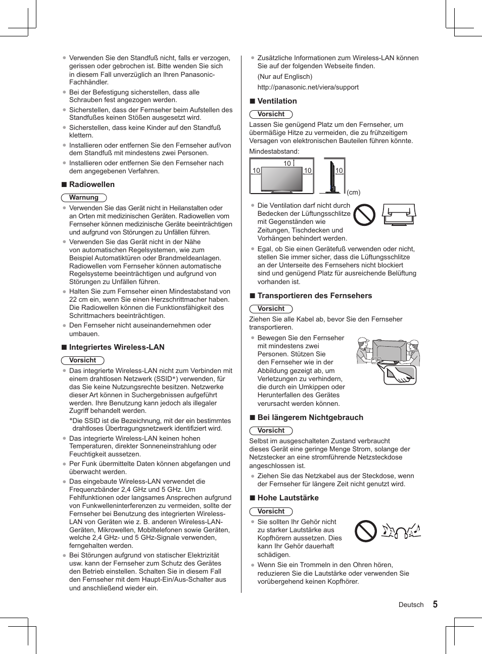 Panasonic TX32AS520E User Manual | Page 107 / 224
