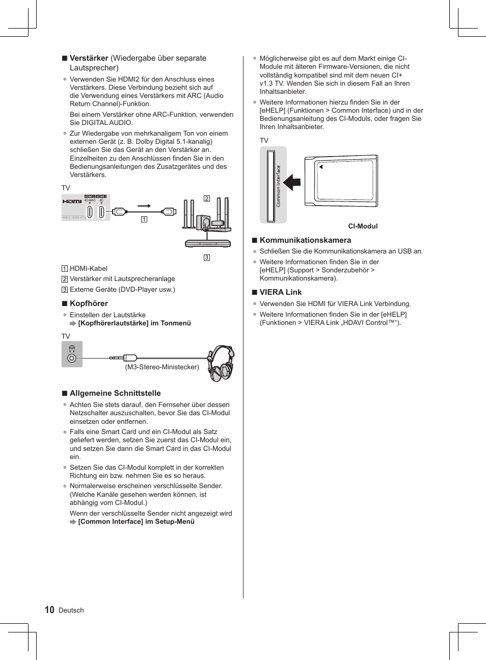 Panasonic TX32AS520E User Manual | Page 112 / 224