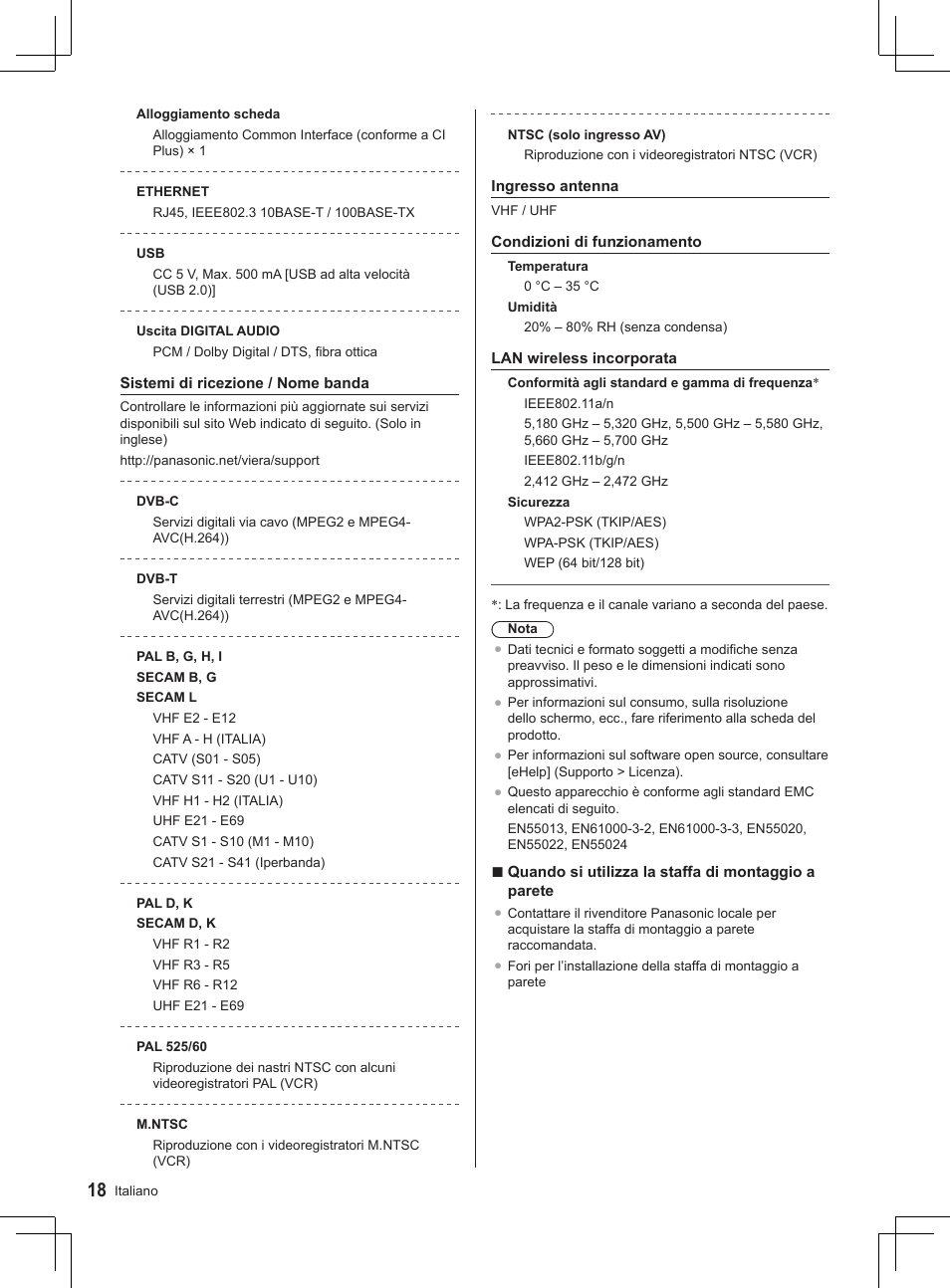 Panasonic TX32AS520E User Manual | Page 160 / 224