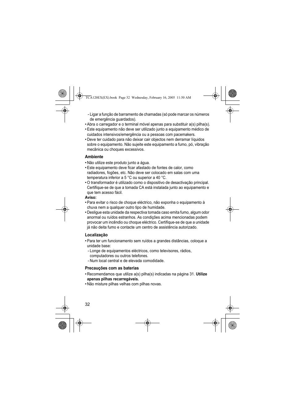 Panasonic KXTCA120EX User Manual | Page 32 / 60