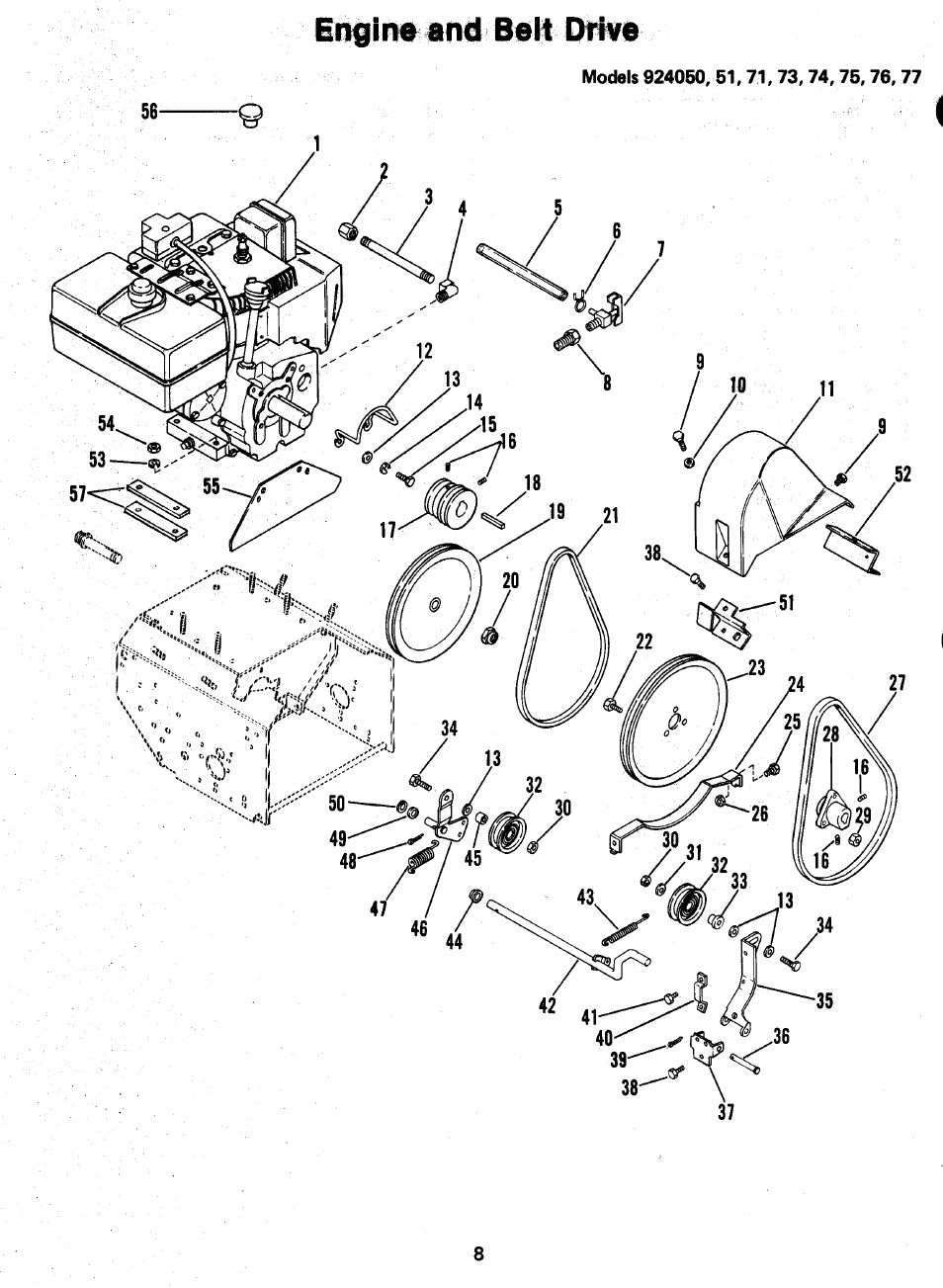 Й 'i. -.pv | Ariens SNO-THRO 924 User Manual | Page 10 / 29