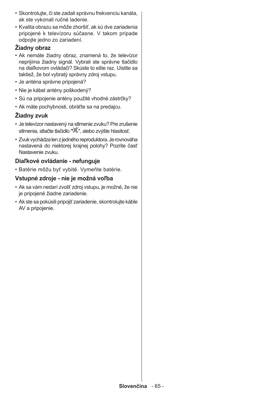 Panasonic TX50A300E User Manual | Page 66 / 72