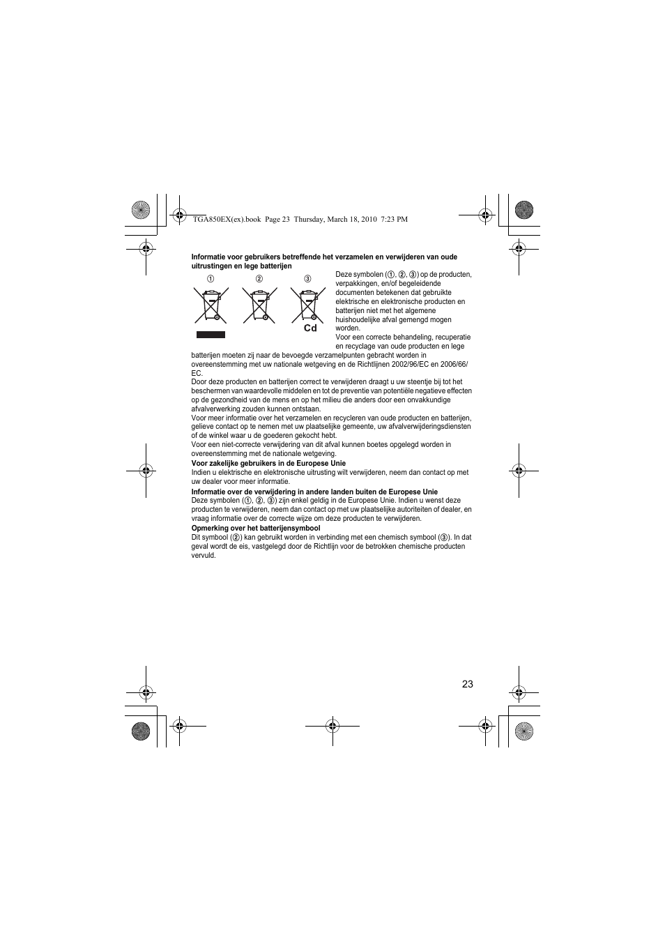 Panasonic KXTGA850EX User Manual | Page 23 / 72