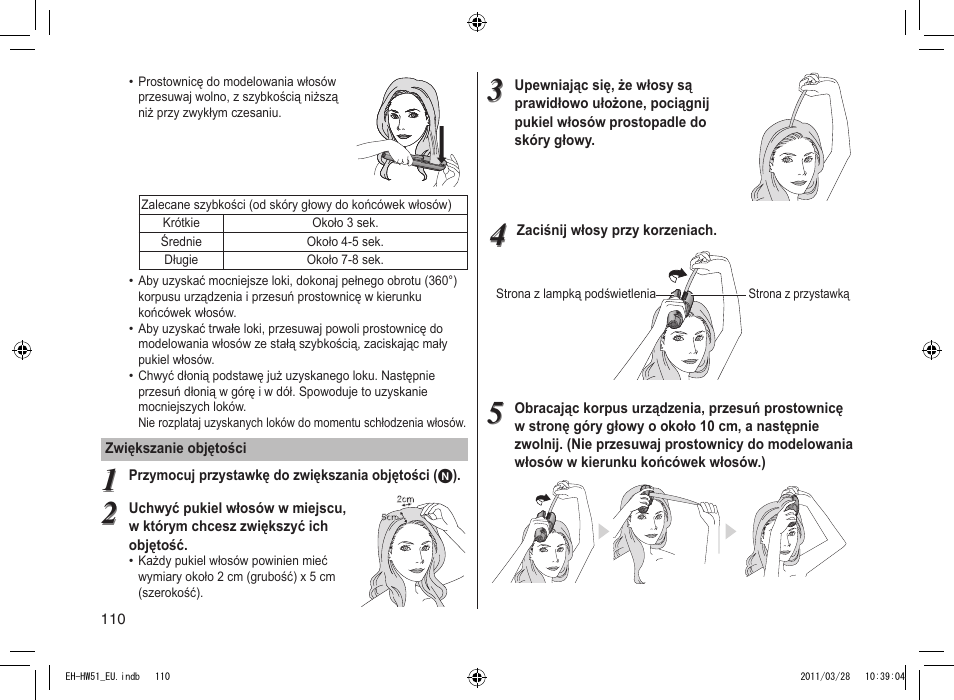 Panasonic EHHW51 User Manual | Page 110 / 162