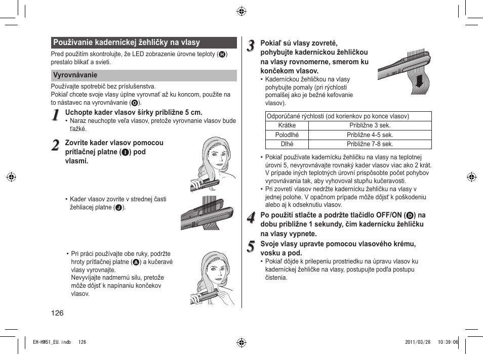 Panasonic EHHW51 User Manual | Page 126 / 162