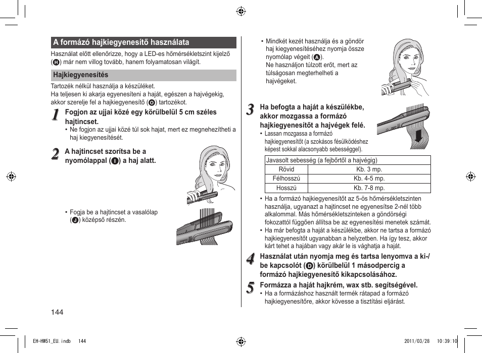 Panasonic EHHW51 User Manual | Page 144 / 162