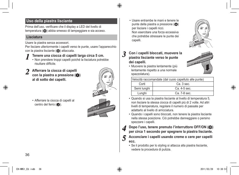 Panasonic EHHW51 User Manual | Page 36 / 162