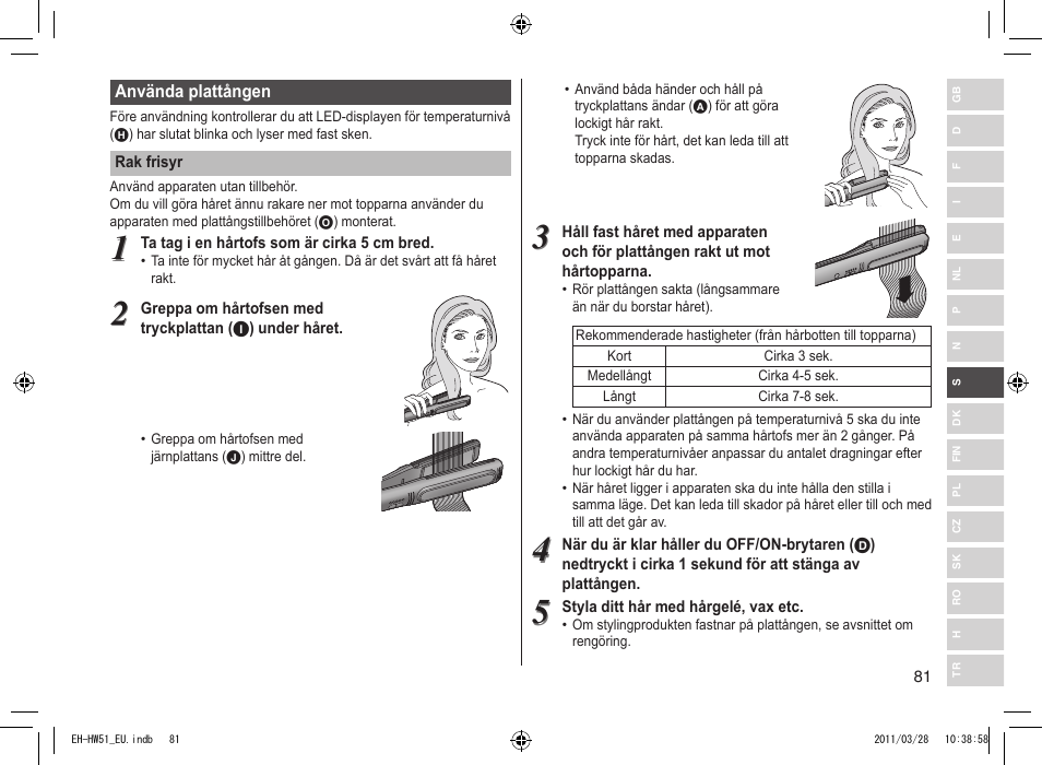 Panasonic EHHW51 User Manual | Page 81 / 162