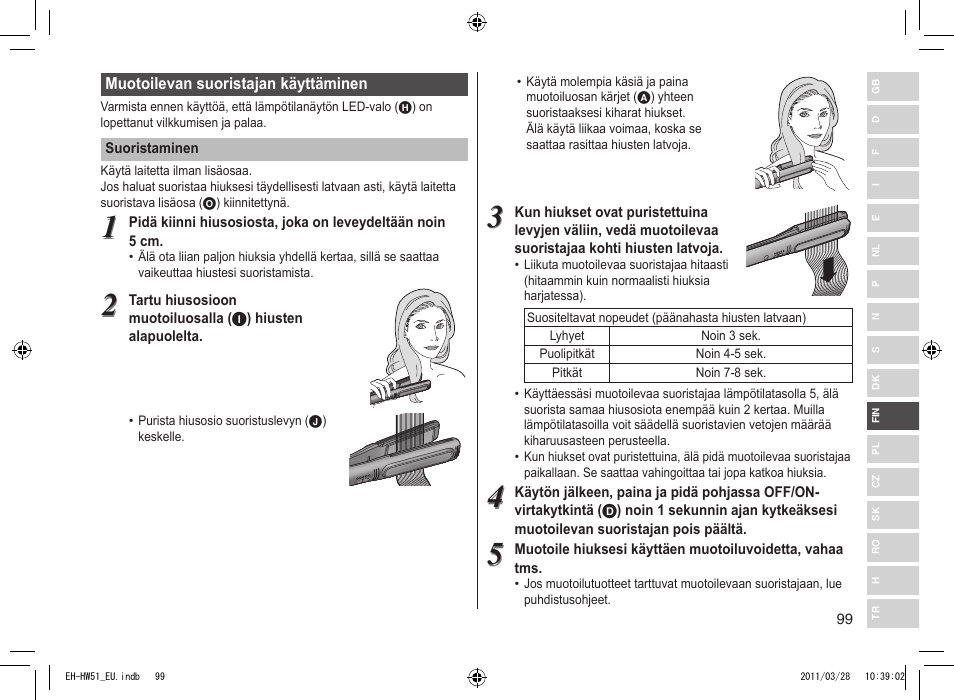 Panasonic EHHW51 User Manual | Page 99 / 162