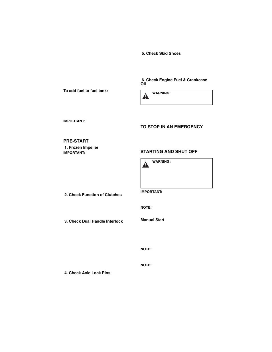 Ariens sno-tek 920401 User Manual | Page 15 / 34