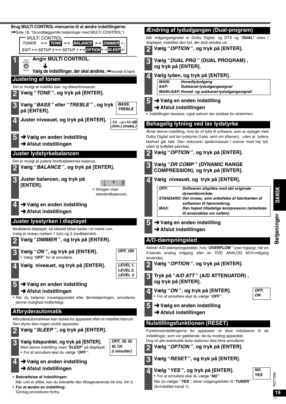 Panasonic SAXR55 User Manual | Page 131 / 168