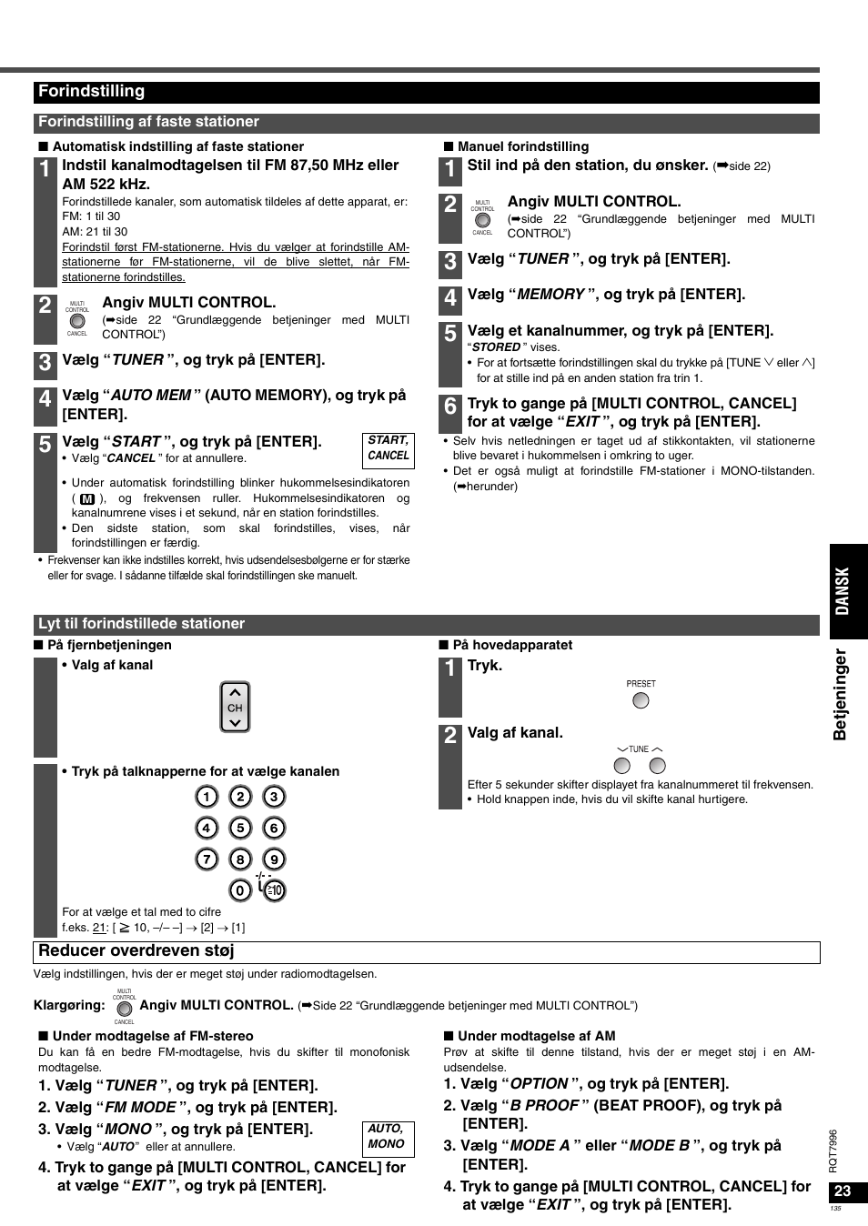 Panasonic SAXR55 User Manual | Page 135 / 168