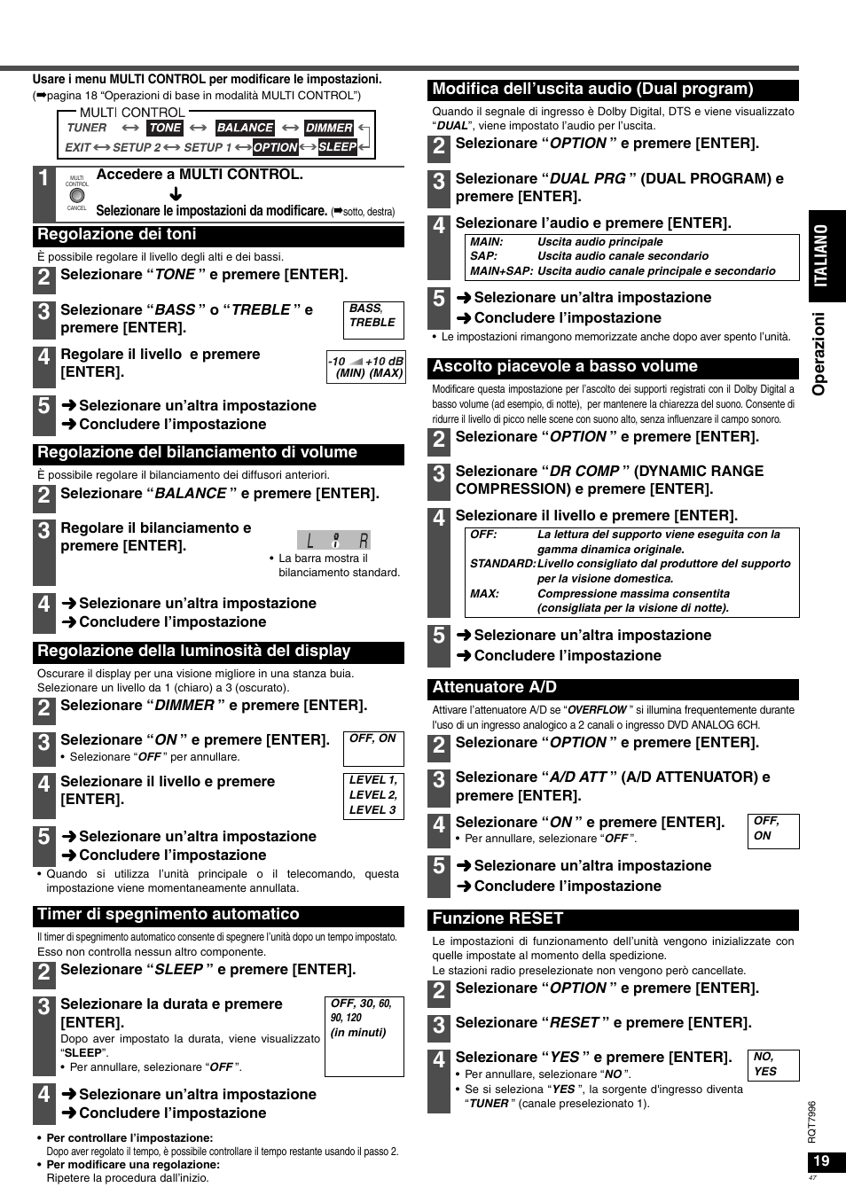 Panasonic SAXR55 User Manual | Page 47 / 168