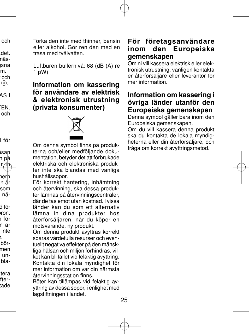 Panasonic ER430 User Manual | Page 25 / 48