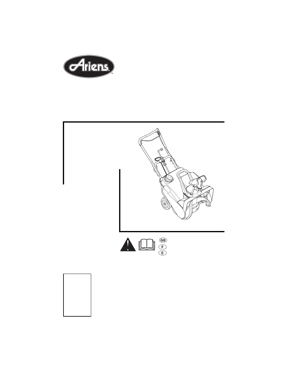 Ariens SNO-THRO 938017 - SS522EC  EN User Manual | 22 pages