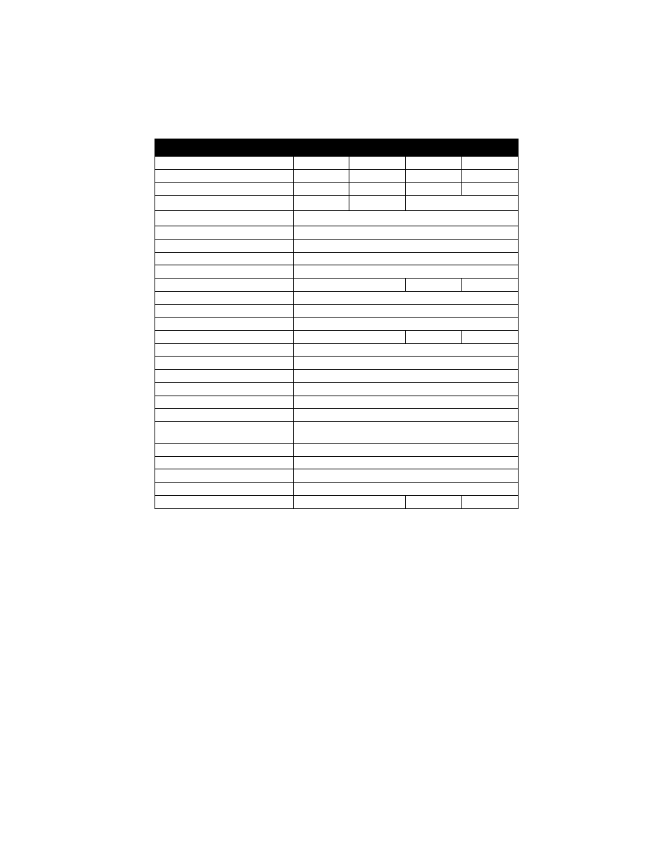 Specifications | Ariens SNO-THRO 938017 - SS522EC  EN User Manual | Page 19 / 22