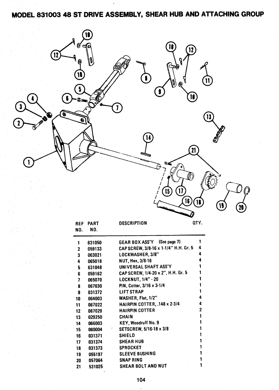 Ariens 931 User Manual | Page 105 / 167