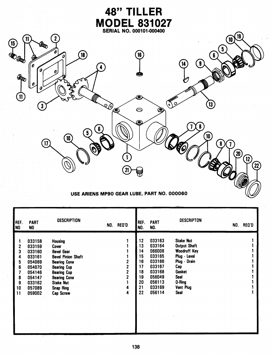 Ariens 931 User Manual | Page 139 / 167