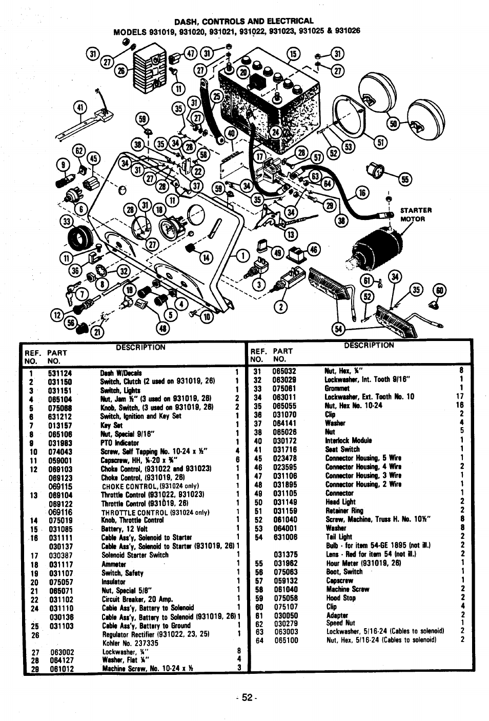 Ariens 931 User Manual | Page 53 / 167