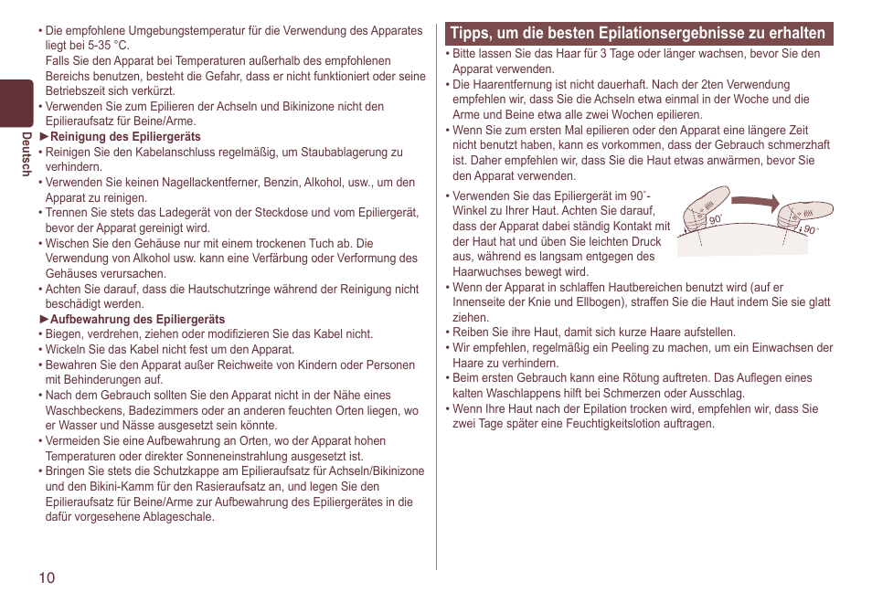 Panasonic ES2064 User Manual | Page 10 / 136