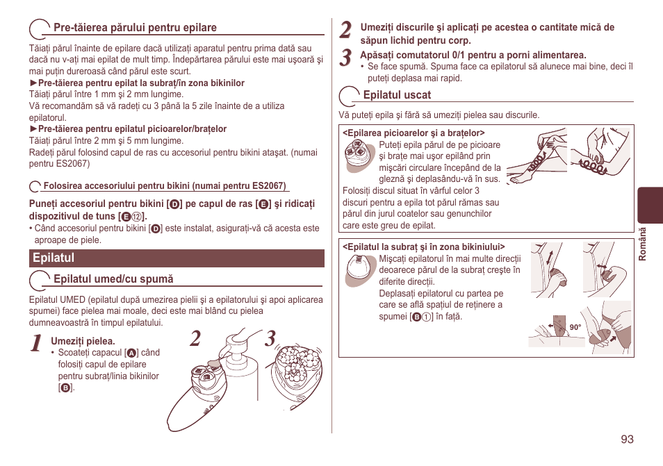 Panasonic ES2064 User Manual | Page 93 / 136