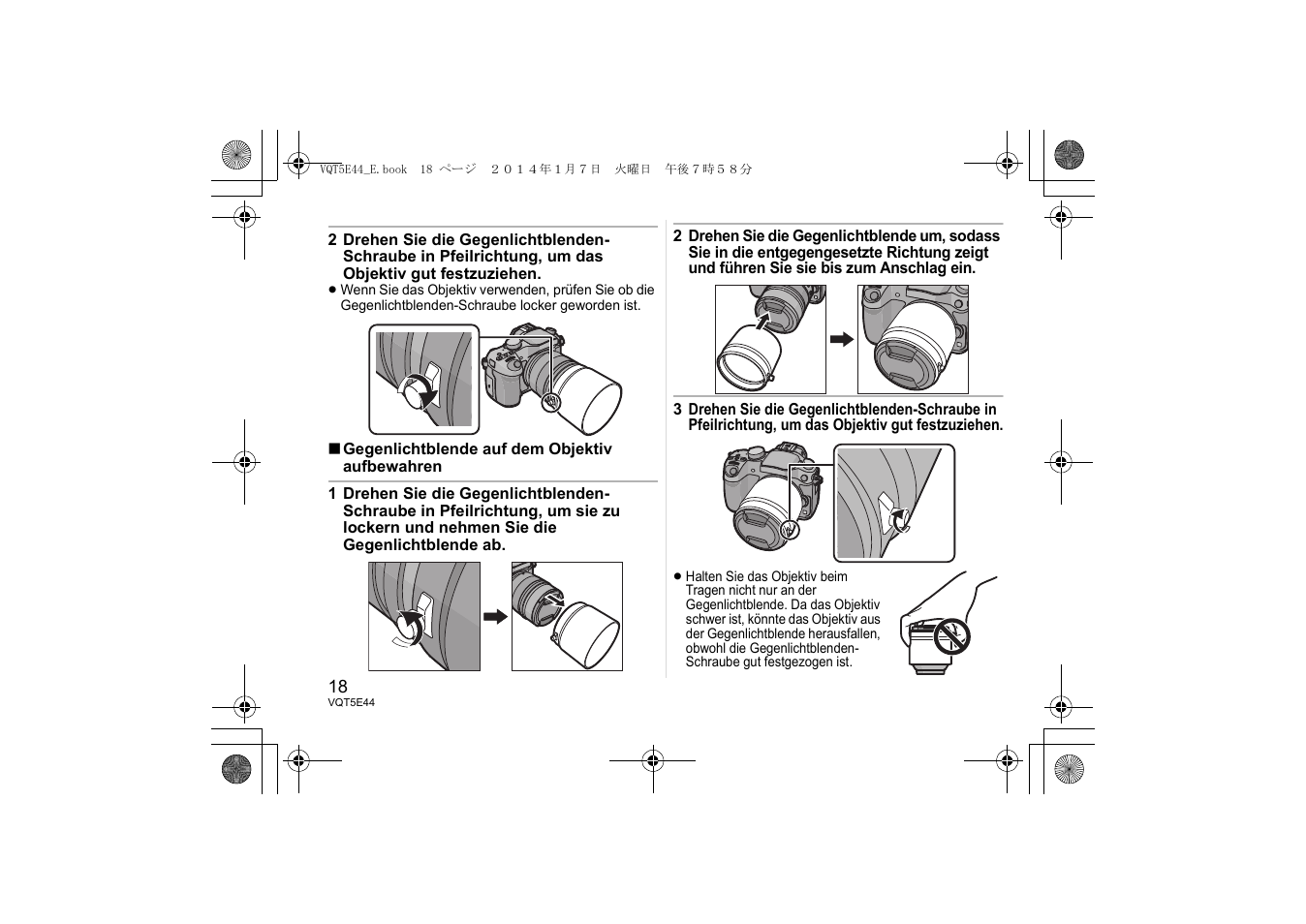 Panasonic HNS043E User Manual | Page 18 / 72