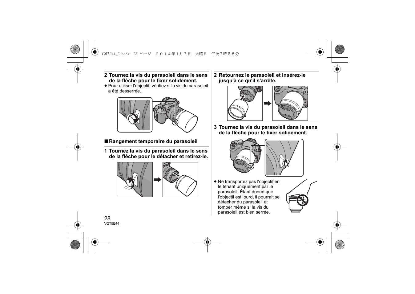 Panasonic HNS043E User Manual | Page 28 / 72