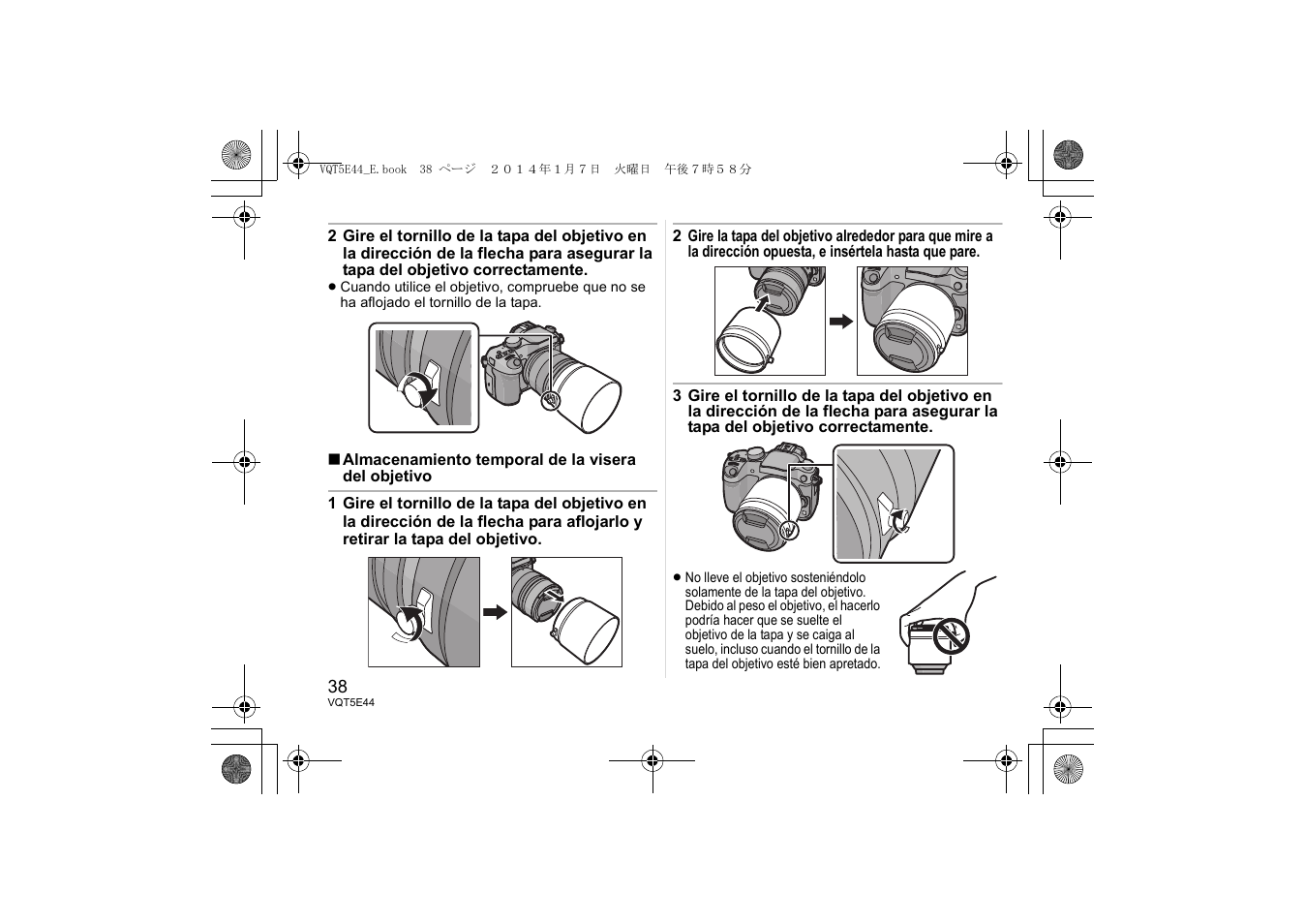 Panasonic HNS043E User Manual | Page 38 / 72