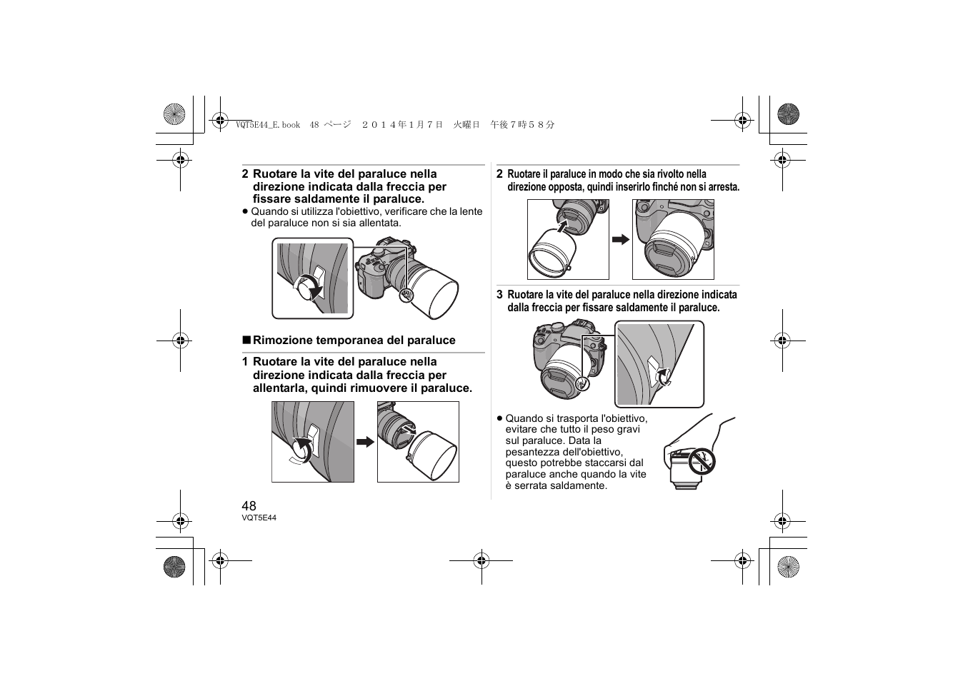 Panasonic HNS043E User Manual | Page 48 / 72