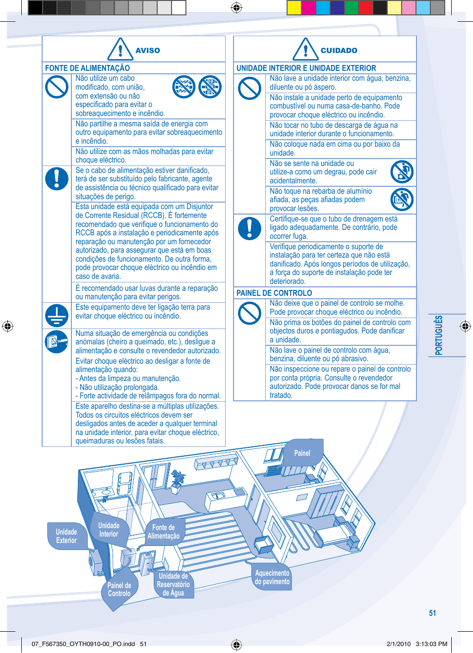 Panasonic WHUD09CE5 User Manual | Page 51 / 76