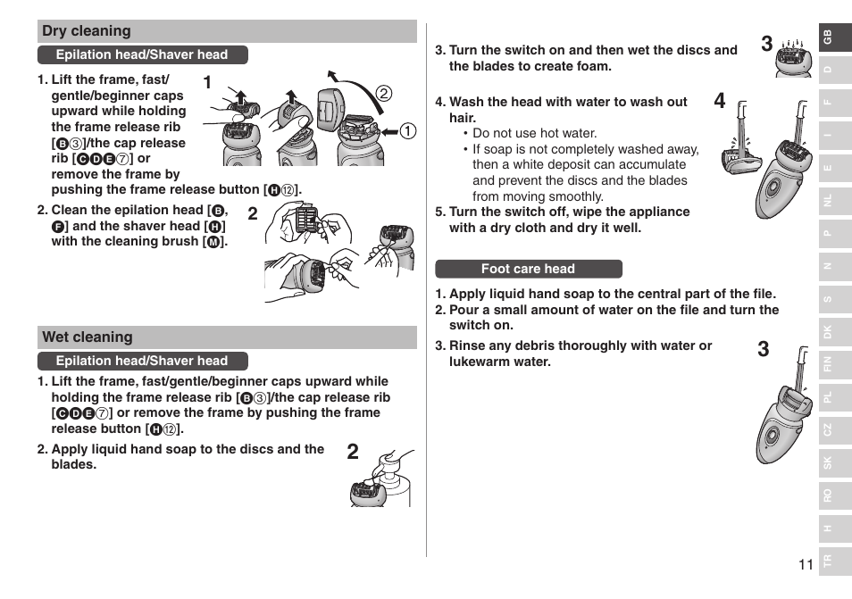 Panasonic ESWD92 User Manual | Page 11 / 190