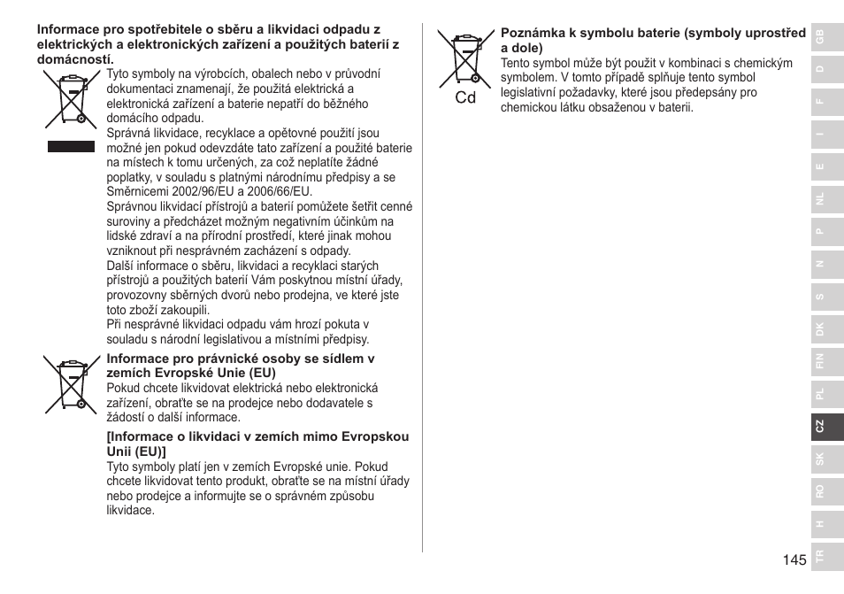 Panasonic ESWD92 User Manual | Page 145 / 190