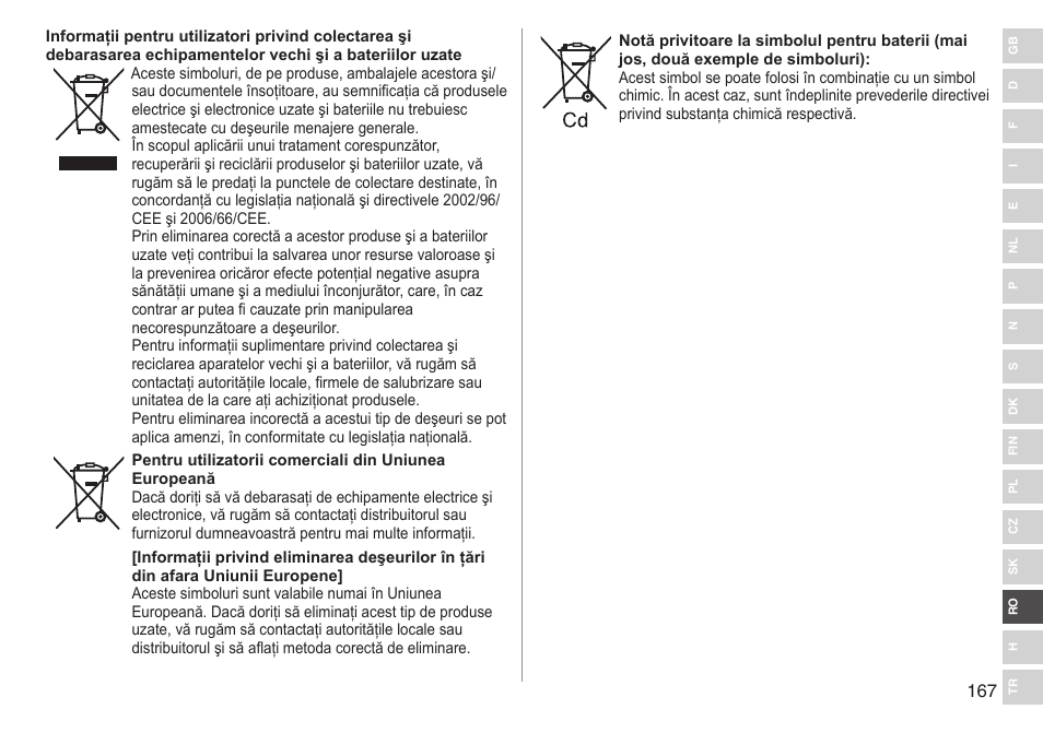 Panasonic ESWD92 User Manual | Page 167 / 190