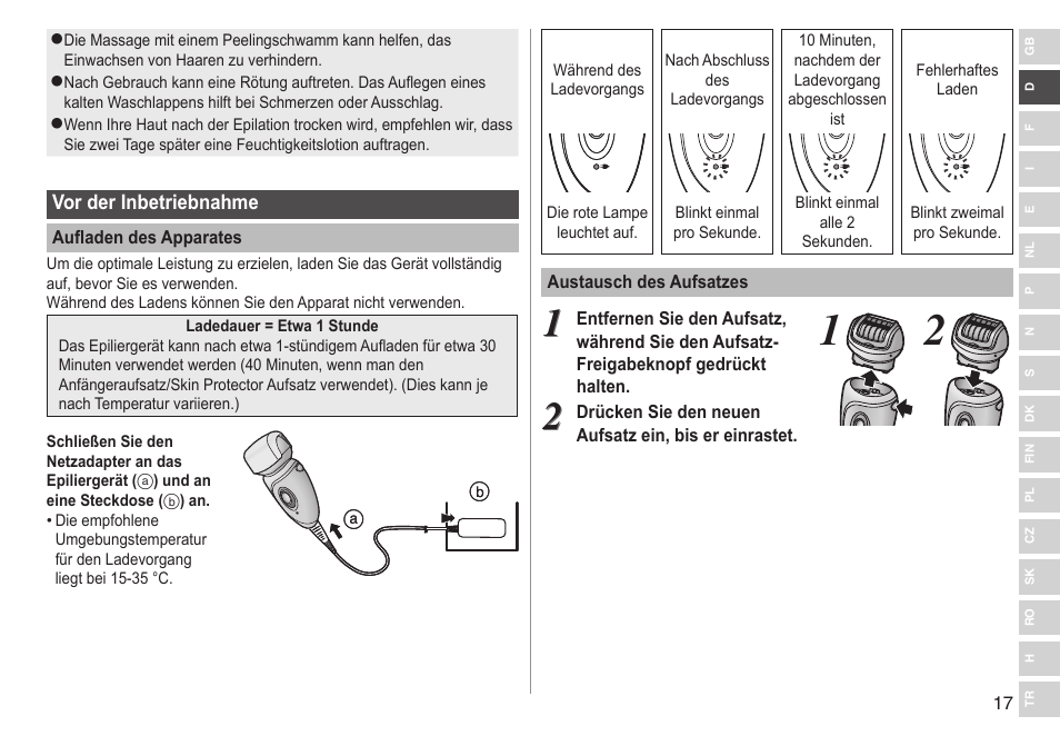 Panasonic ESWD92 User Manual | Page 17 / 190