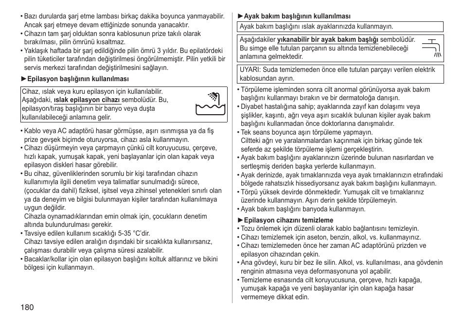 Panasonic ESWD92 User Manual | Page 180 / 190