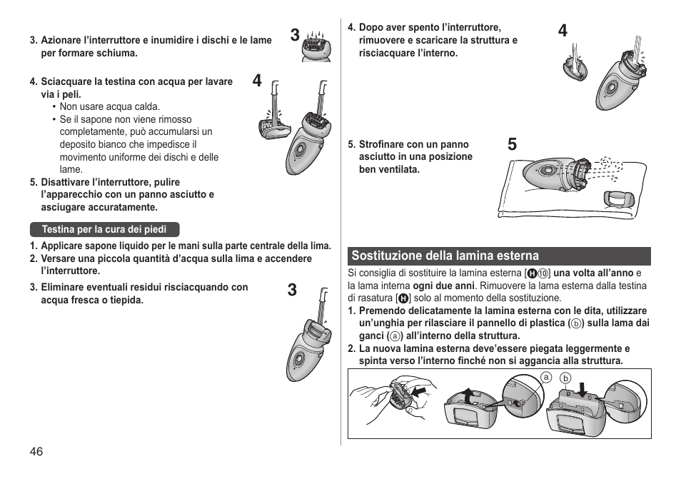 Panasonic ESWD92 User Manual | Page 46 / 190