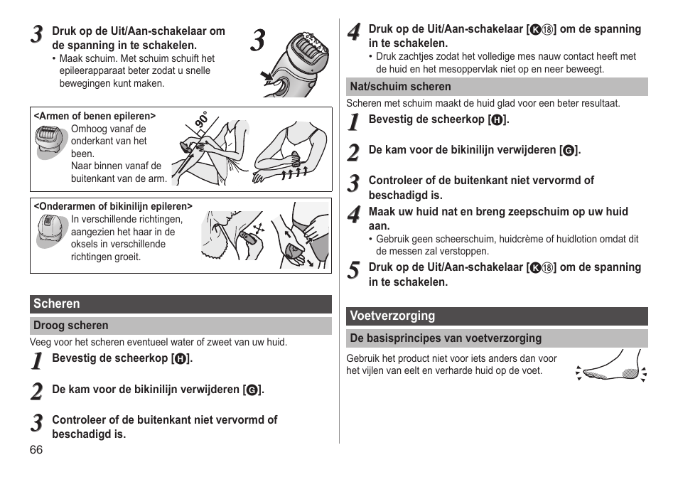 Panasonic ESWD92 User Manual | Page 66 / 190