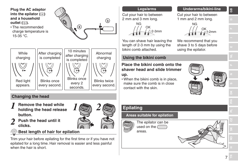 Panasonic ESWD92 User Manual | Page 7 / 190