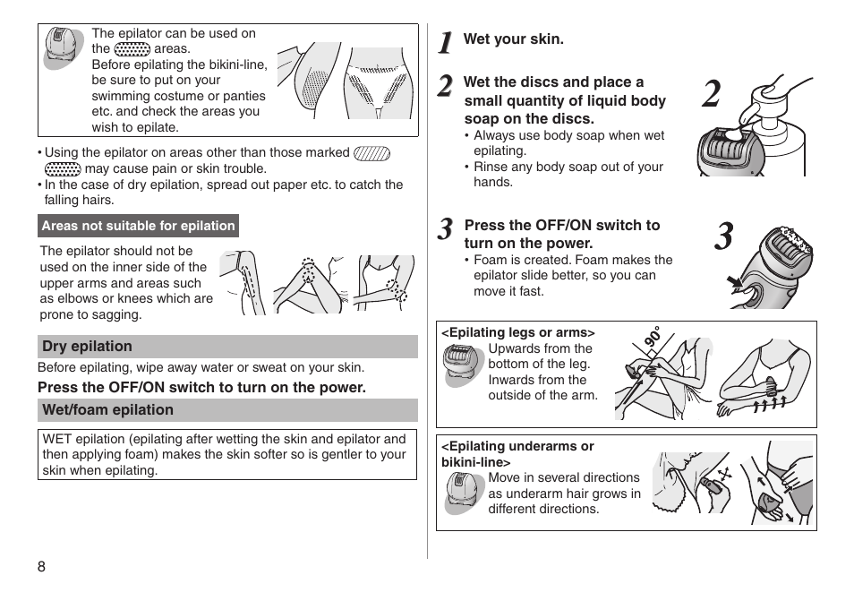 Panasonic ESWD92 User Manual | Page 8 / 190