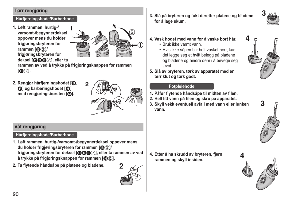 Panasonic ESWD92 User Manual | Page 90 / 190